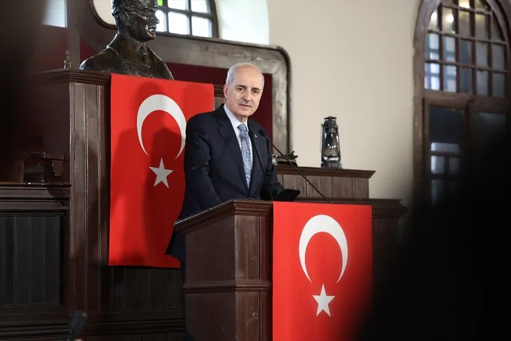 Předseda TBMM Kurtulmuş: Imperialisté nezměnili ani své záměry, ani své metody, ani své taktiky
